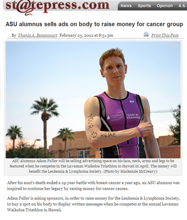 Body Ads in the State Press Screenshot