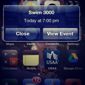swim alarm